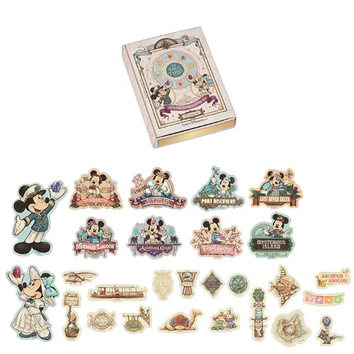【預訂】DisneySea 25th The Jubilee Journey - 盒裝貼紙 27p