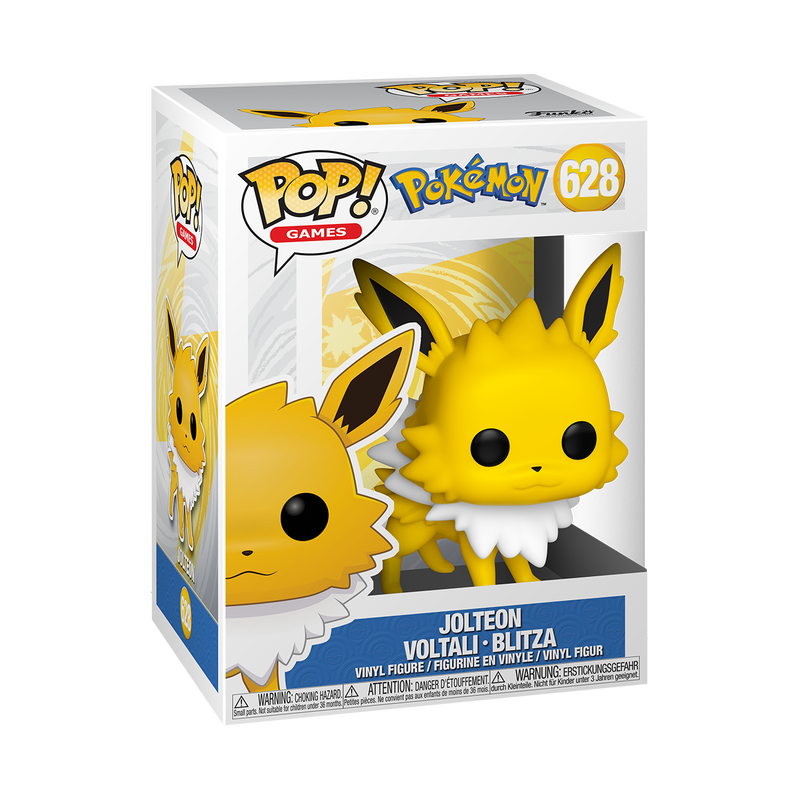 📦訂購 英國代購 Funko POP! Pokemon Jolteon Figure 寵物小精靈 雷伊貝 模型 