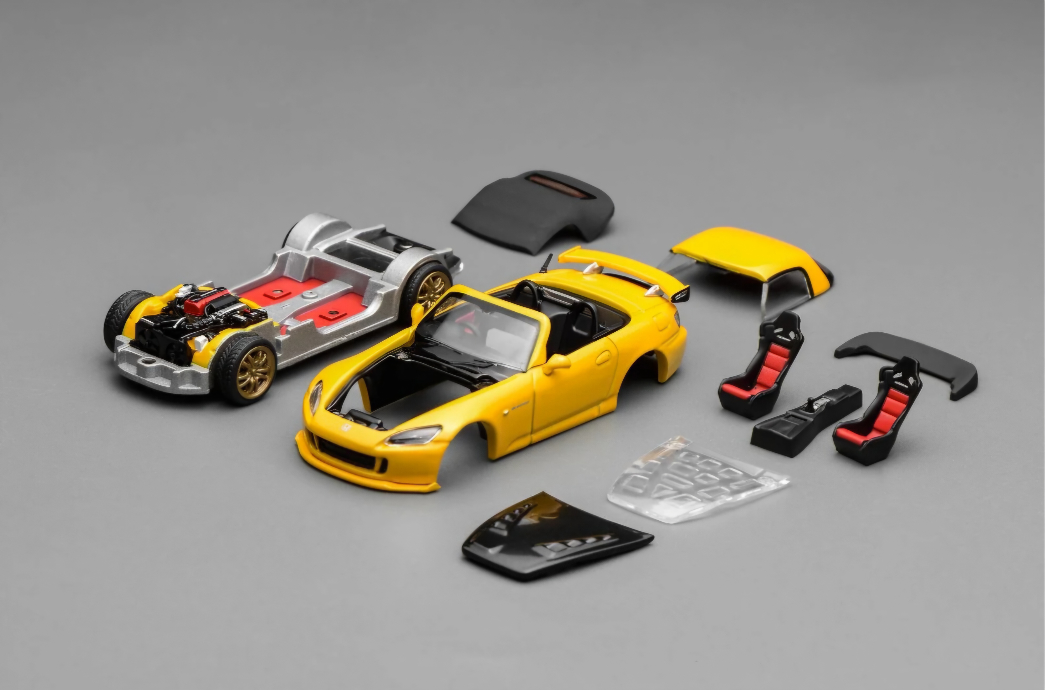 MH 1/64Honda S2000 MUGEN --Assembled version Blister card packaging