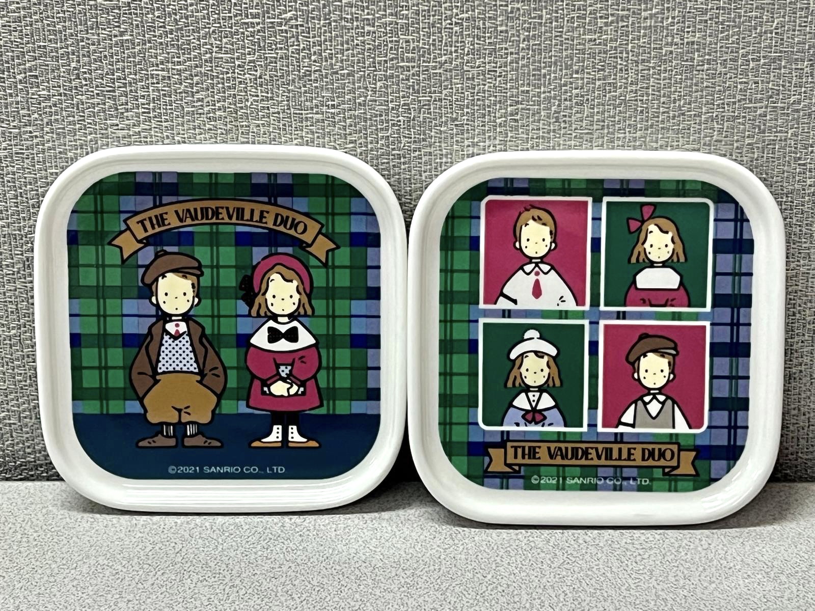 🎌日本直送🎌九男女 陶瓷飾物擺設裝飾碟1套2隻