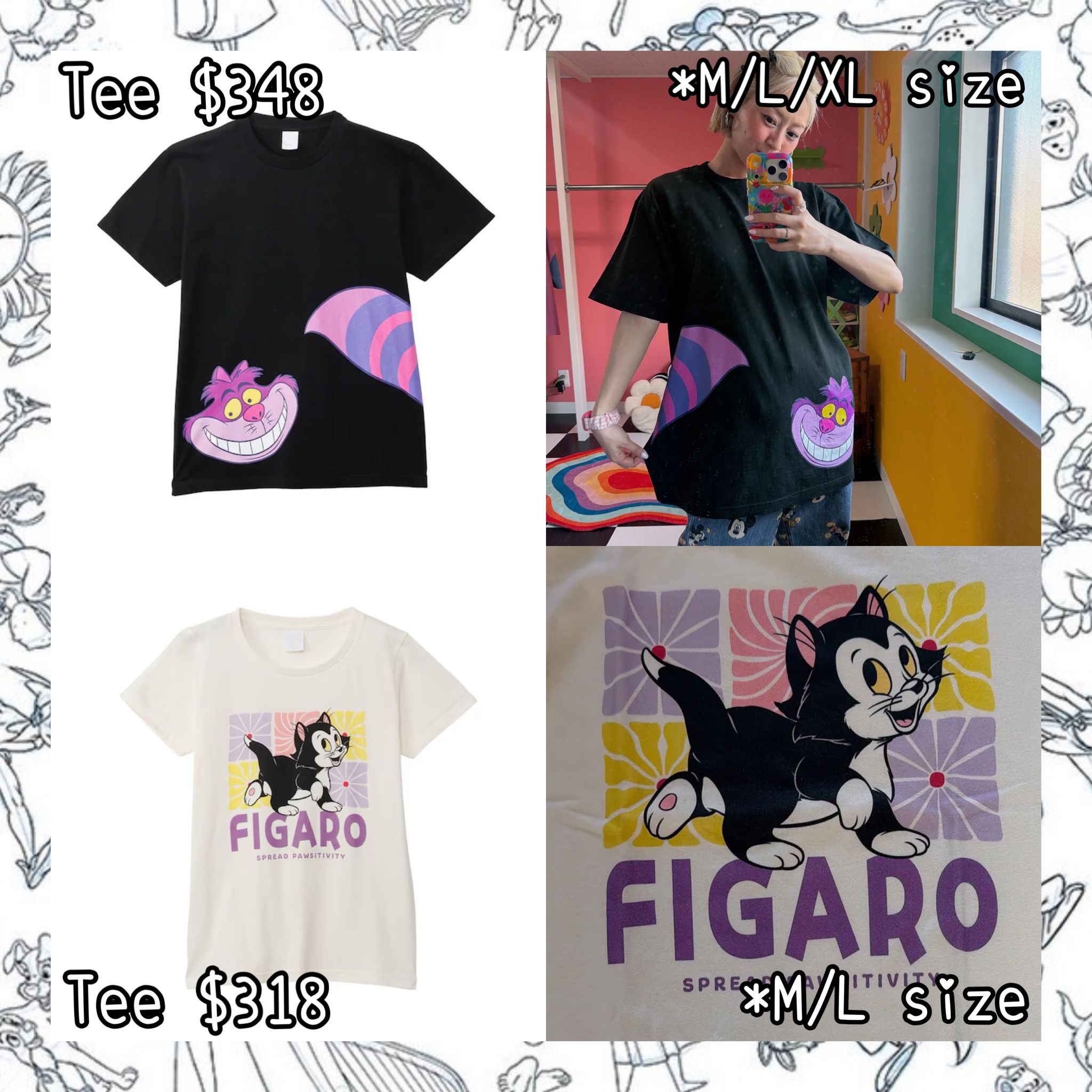 ：日本：I LOVE MY CAT & DOG SERIES TEE