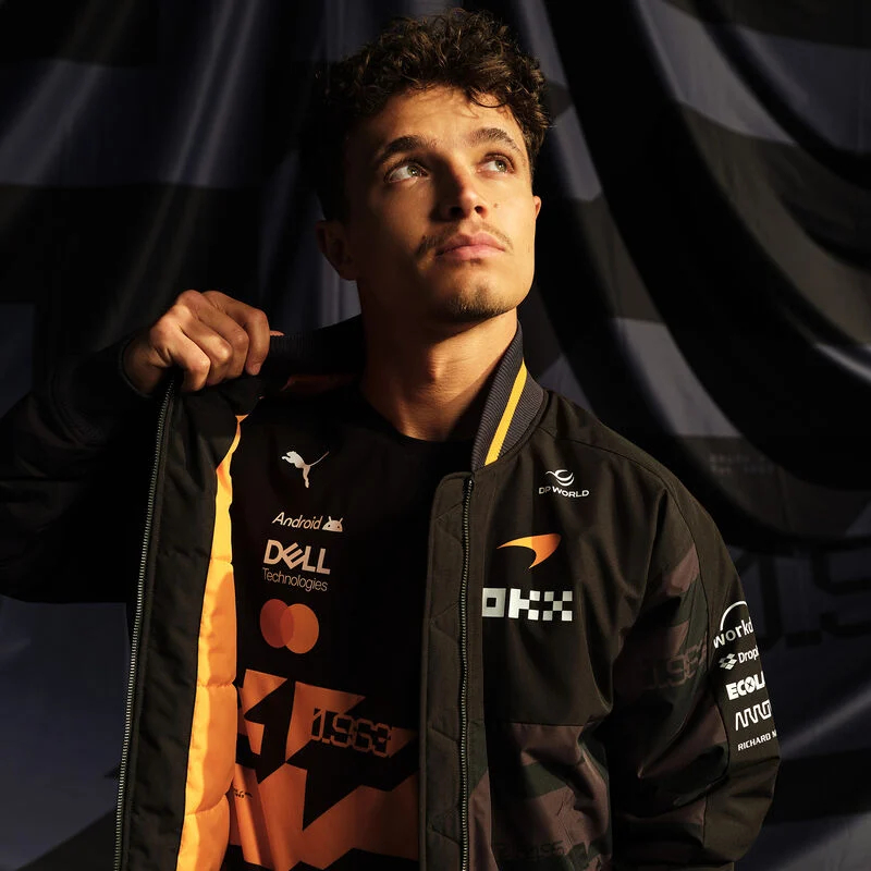 Puma F1 McLaren 麥拿倫車隊一千場大獎賽限量紀念Bomber Jacket 701242487