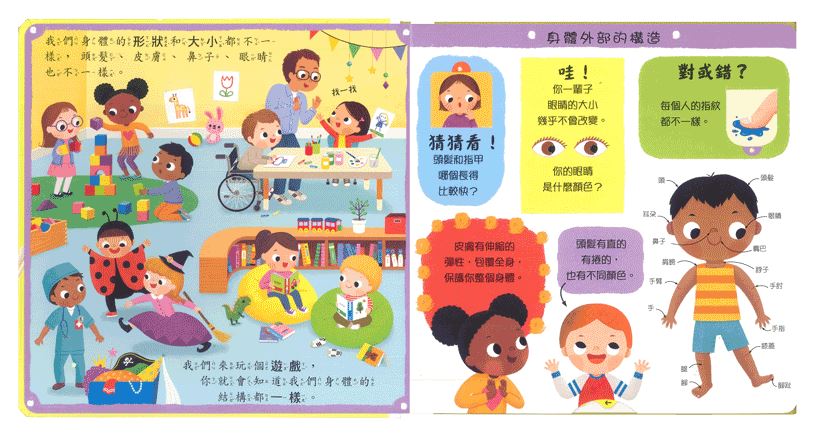 上人 First facts and flaps: 奇妙的身體