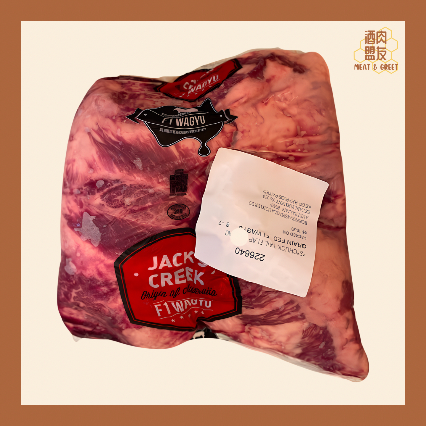 冰鮮Jack’s Creek和牛 牛頸脊 (價錢以每kg為單位計算)
