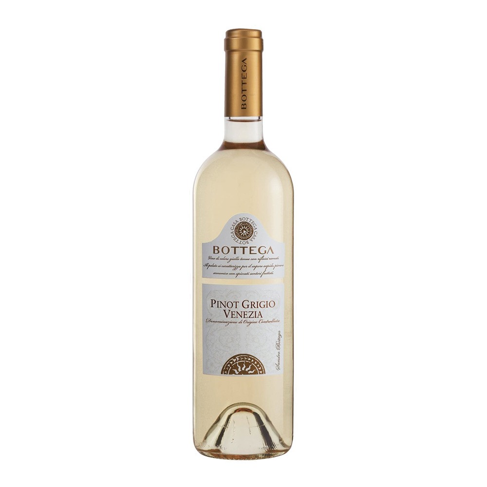 波特嘉灰皮諾威尼斯法定產區乾意大利白酒  Bottega Pinot Grigio Venezia DOC Italy 12% 750ml