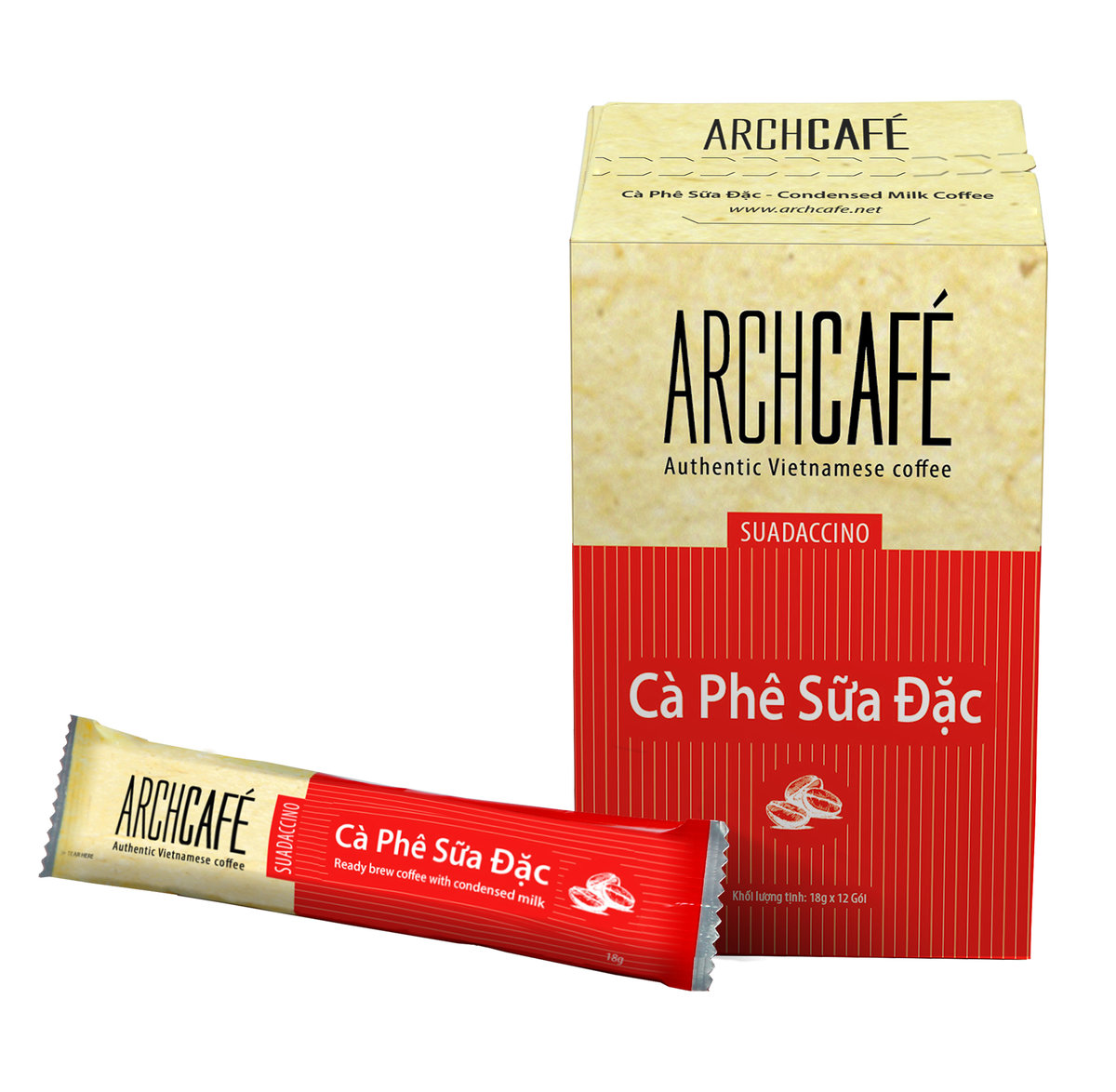 Archcaff正宗越南咖啡二合一18克X12條