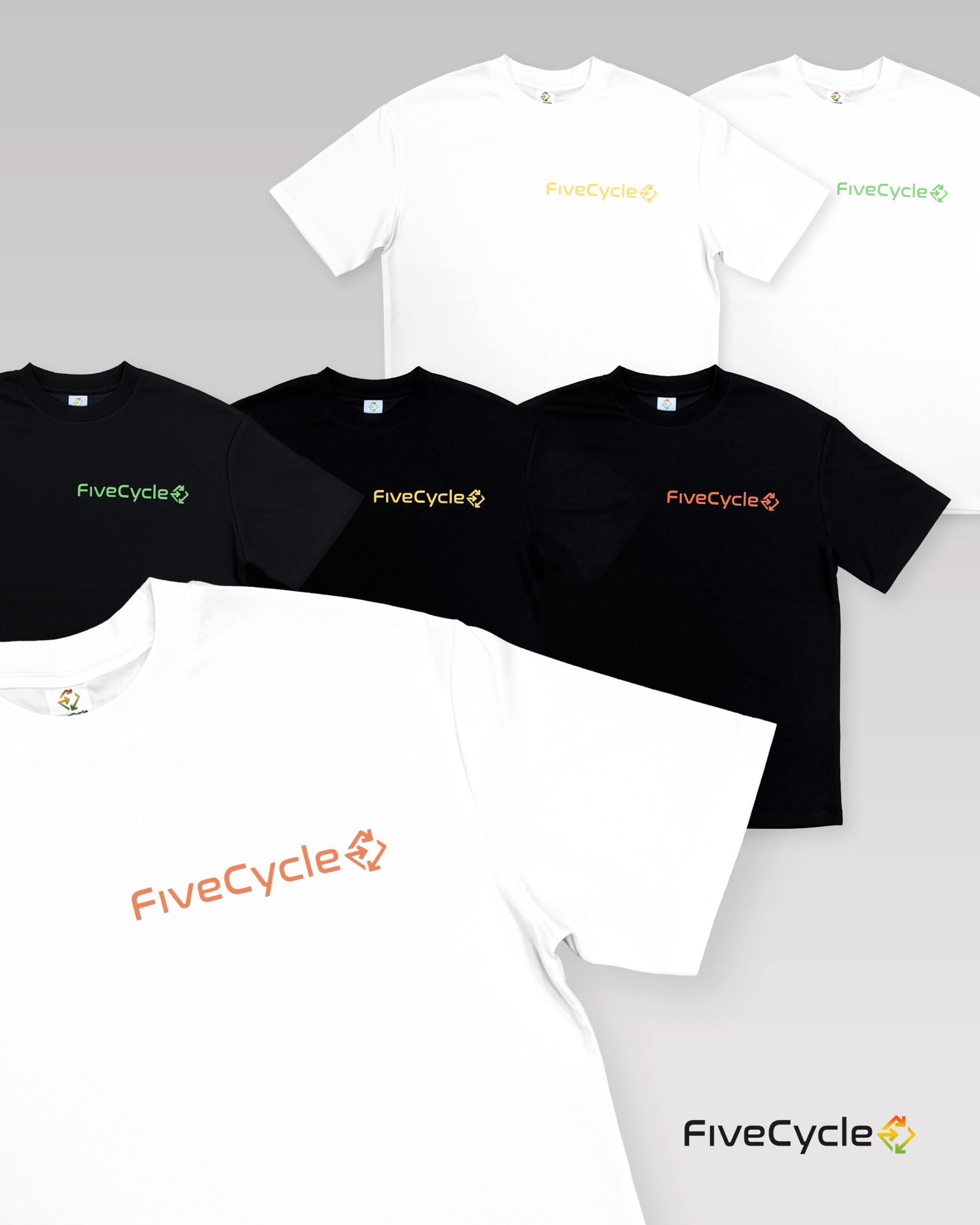 Basic Bold Neon (Black Tee)