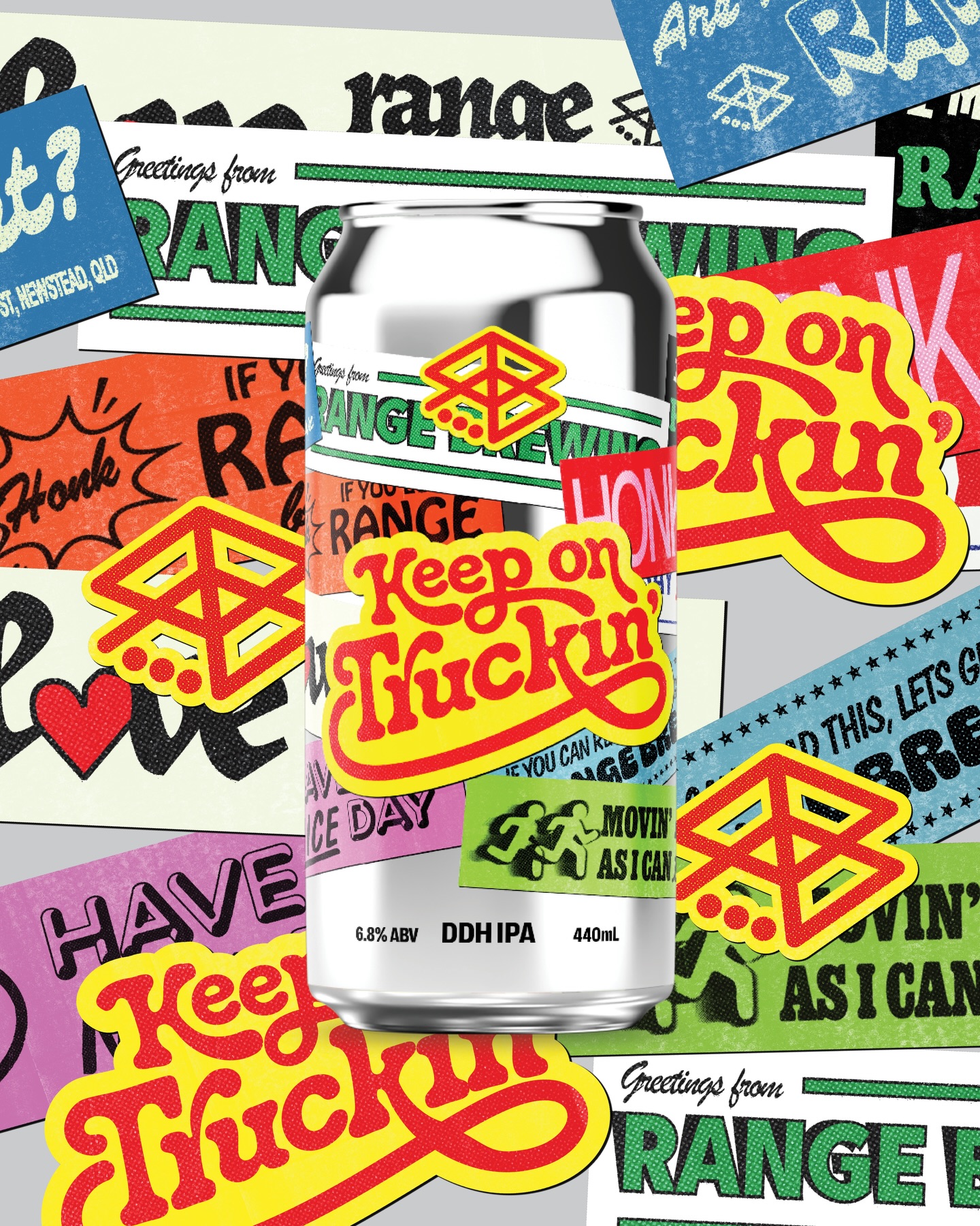 Range Brewing LESS IS MORE / KEEP ON TRACKIN' / CANDY HEARTS / LET THE GOOD TIMES ROLL / YOU ALREADY KNOW / SAME AS IT EVER WAS / DRIPPING IN GREEN: IDAHO7