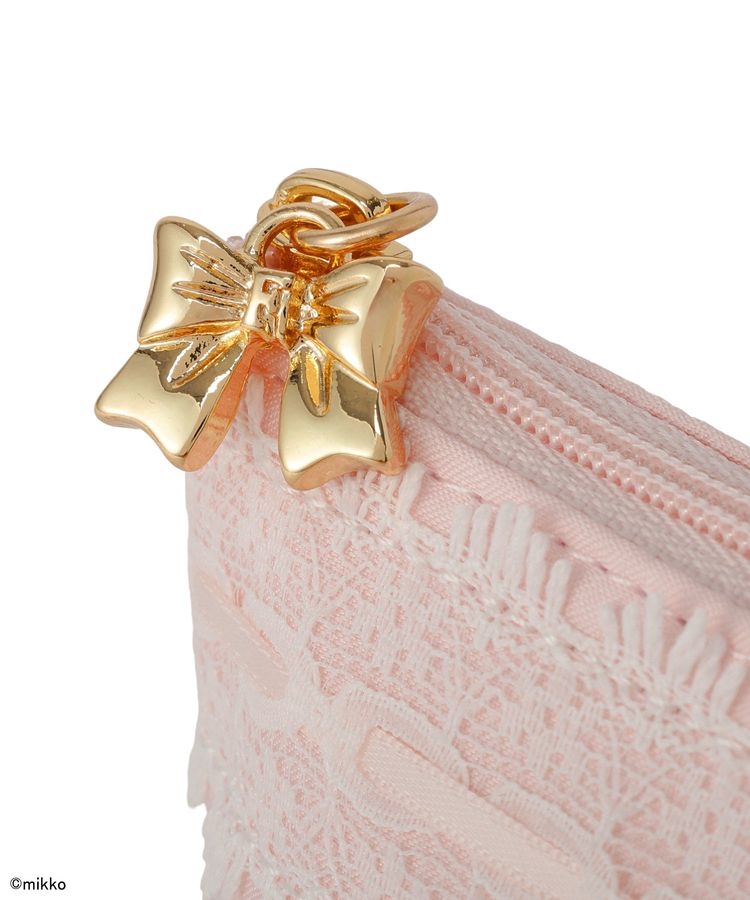 🎀【預訂】Maison de FLEUR x Lil ala mode Pouch - Latte