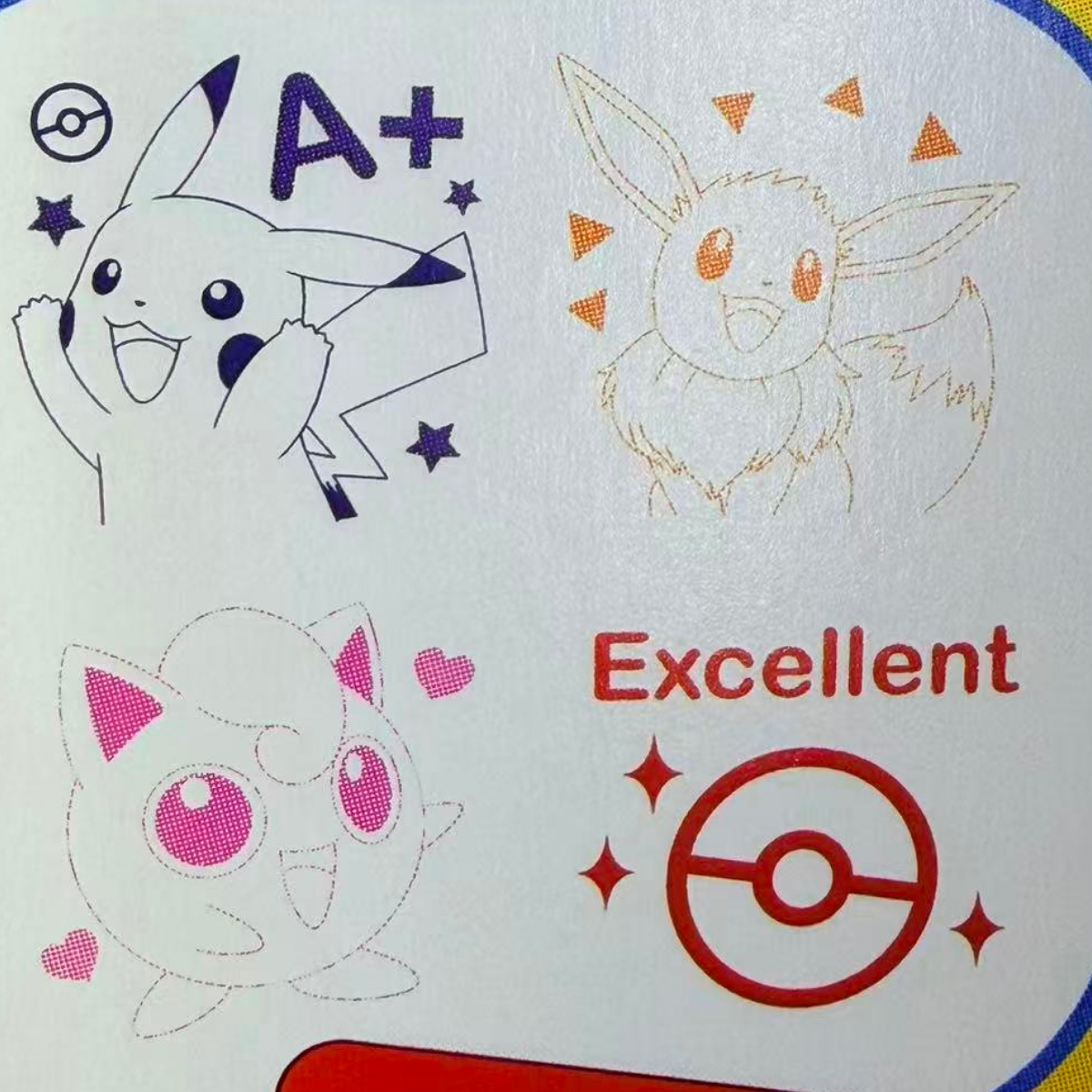 Pokémon 4-In-1 Stamp 4合1原子印