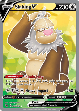 Pokemon TCG Pokémon GO - Slaking V-077/078