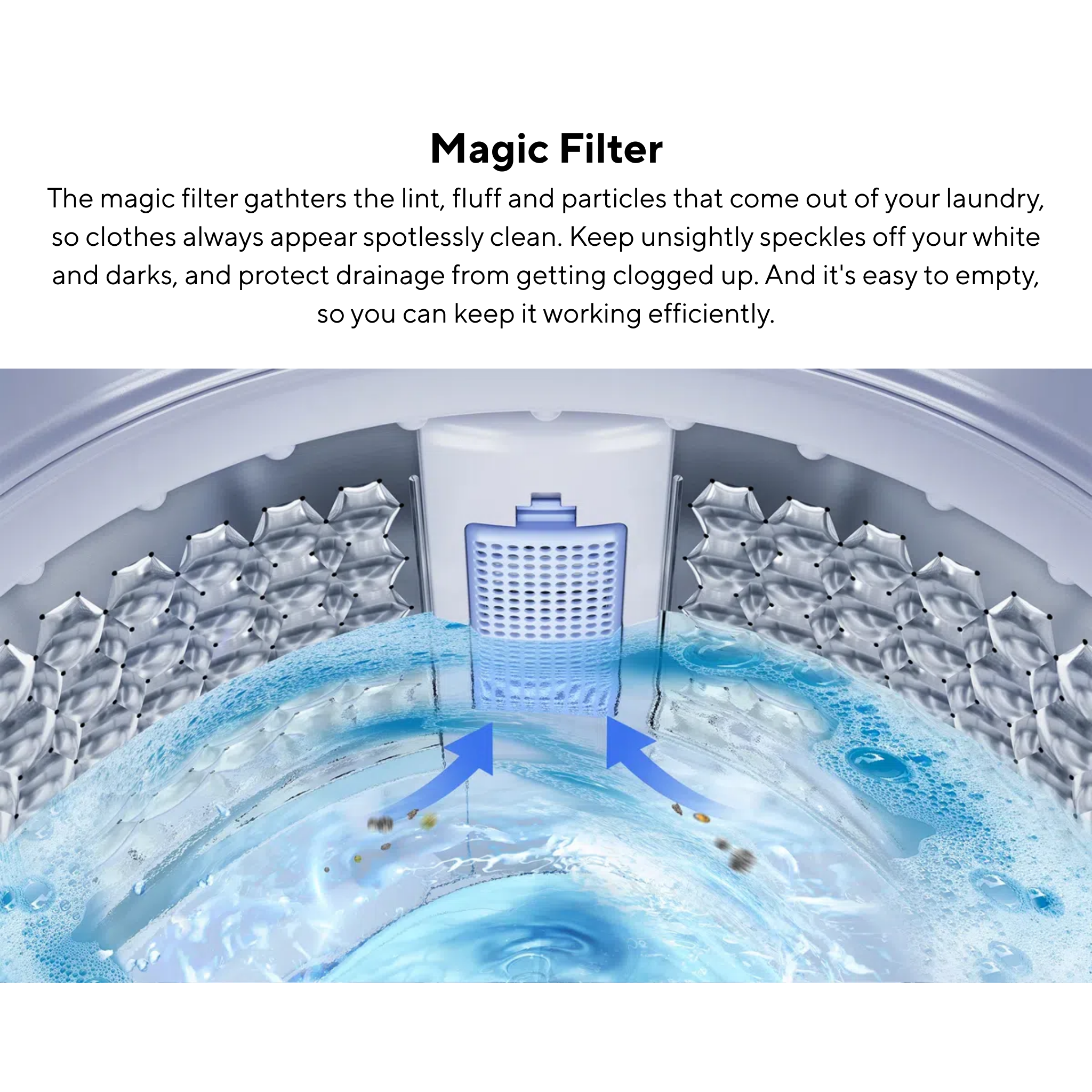 TCL 9kg Top Load Washing Machine (TWA90-F307GM-09)