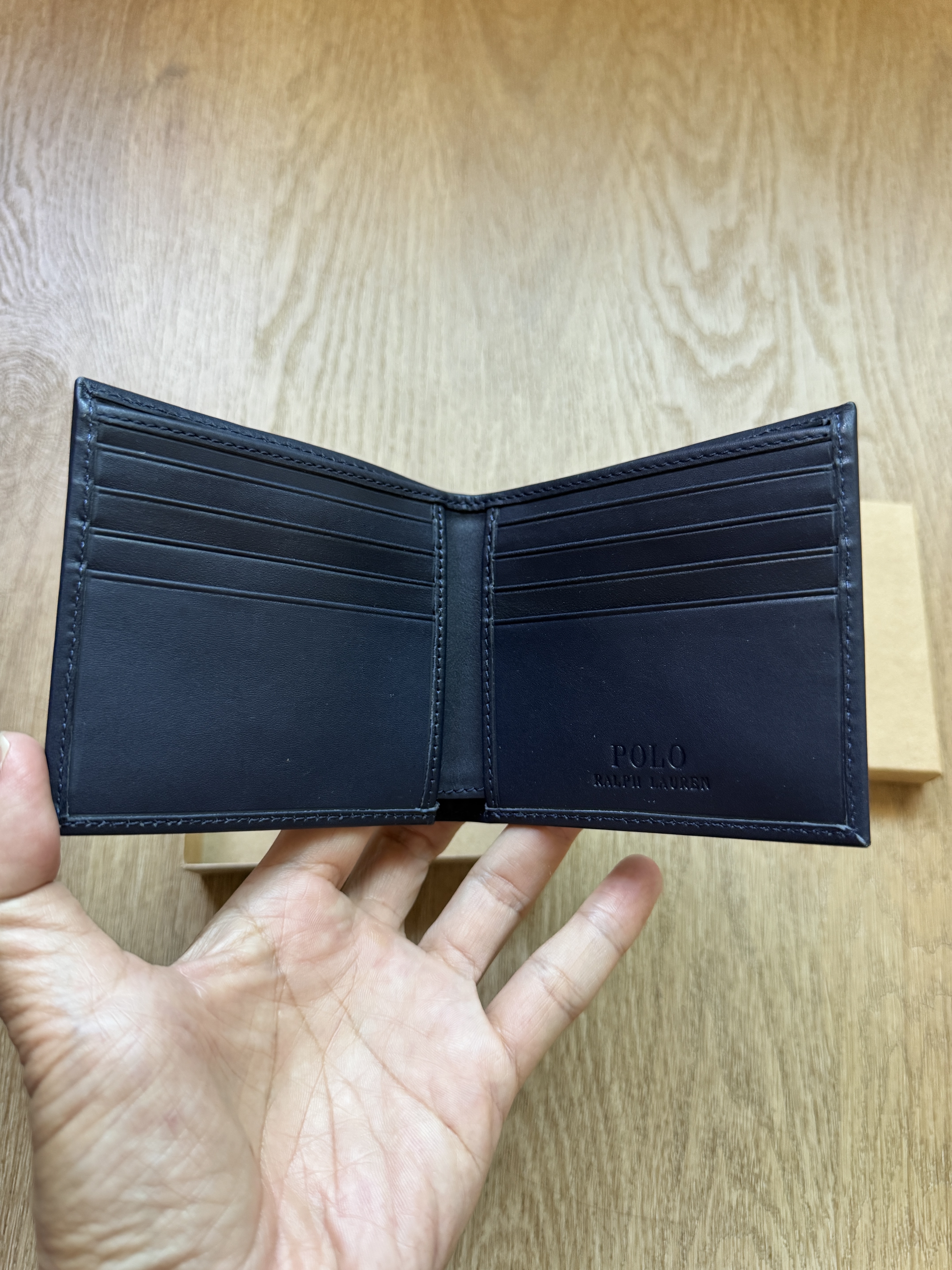 Polo Ralph Lauren藍色熊仔銀包 (香港現貨)