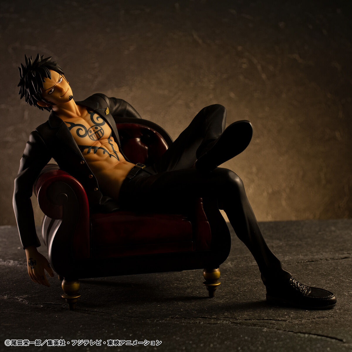 (預訂訂金 $400) (總價 $1054) (魂限) MegaHouse Portrait.Of.Pirates One Piece “S.O.C” Trafalgar Law Ver.R POP 海賊王 托拉法爾加·羅 Ver.R (行版) 