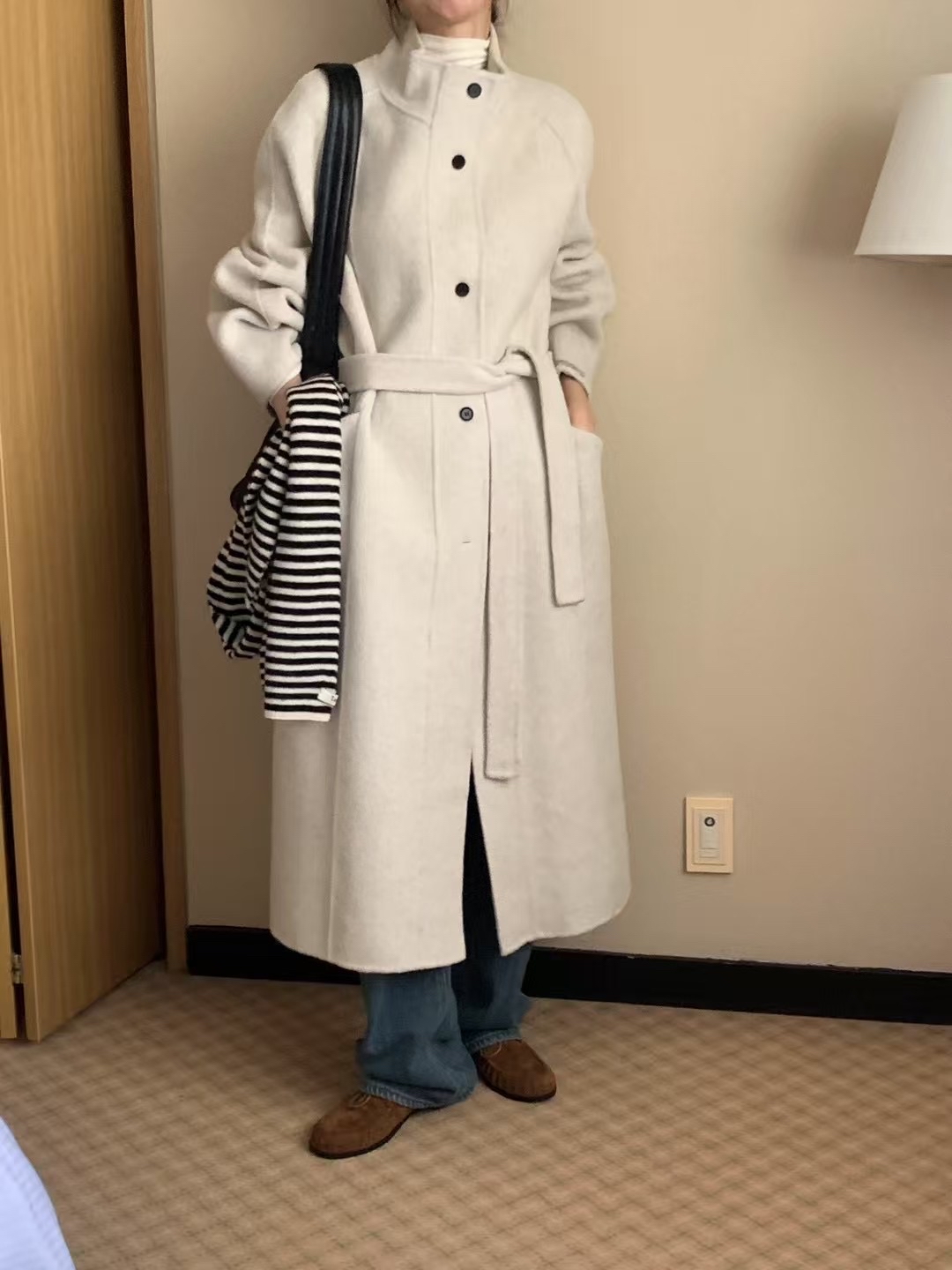 [100%wool🐑][高質大衣!]Cozy Handmade Wool Coat