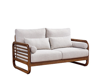 實木兩座梳化 79