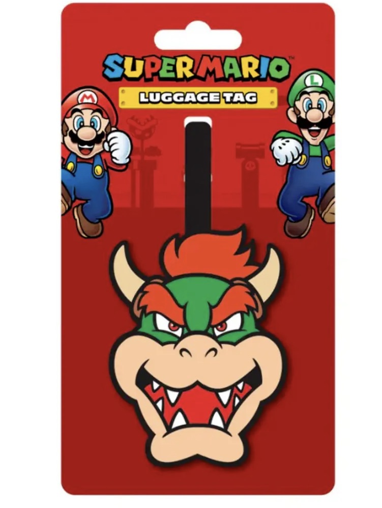 【全新Super Mario™ 款式】全球網上獨家發售🏆瑞士Travelmall 多功能行李吊牌 (五款選擇)│防水、防潑 PVC|獨特設計【