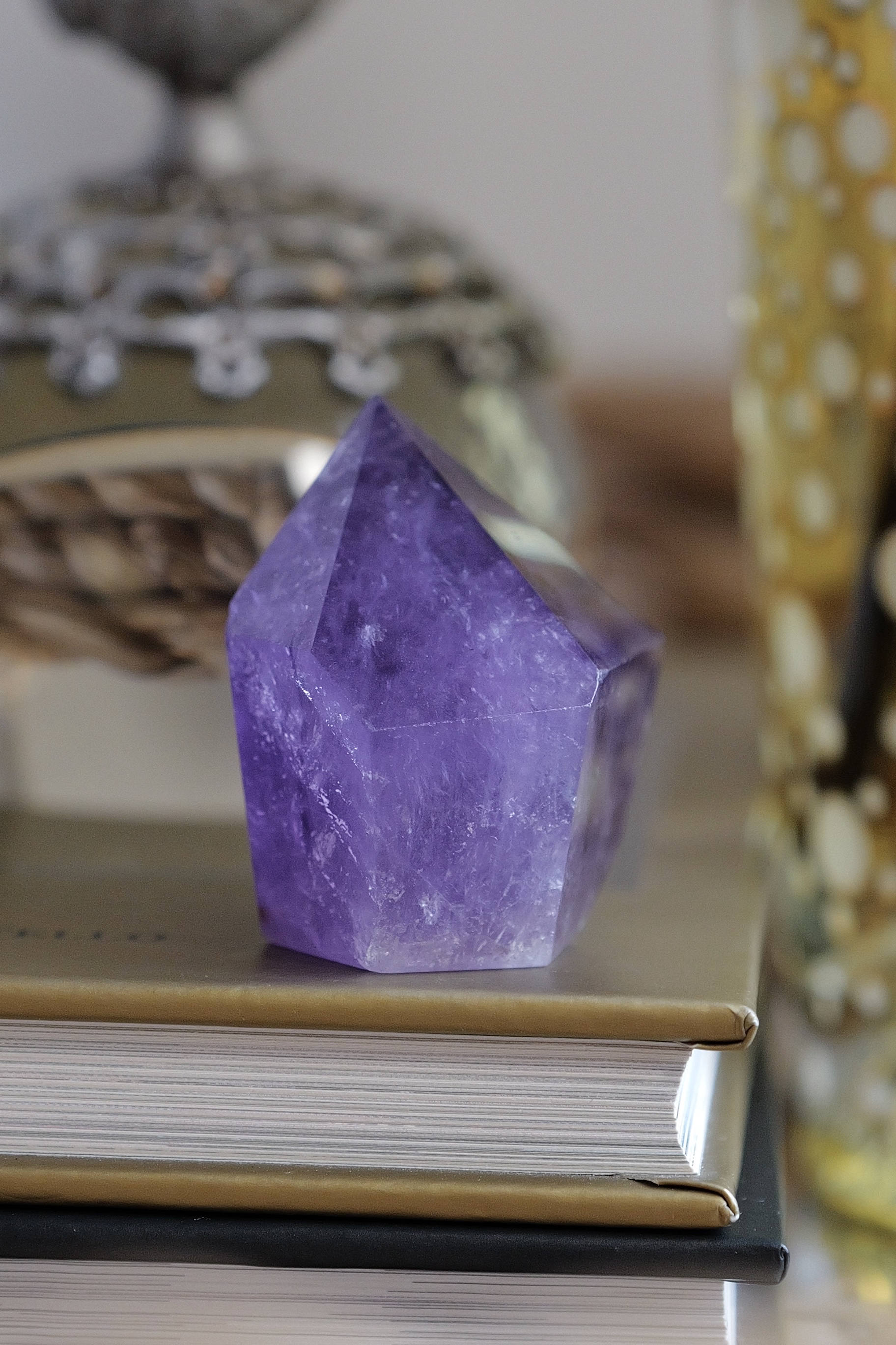  ༒4.1cm紫水晶六角小柱 ༒ AM1189H3tG6m-RA28*MS8