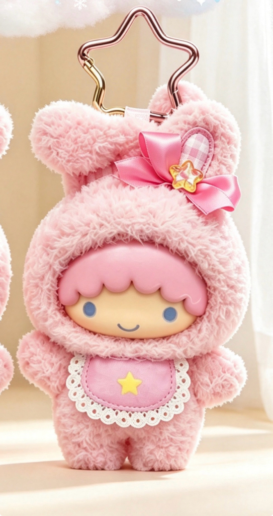 ［1月尾到貨] 早鳥預訂日本直送little Twin Star兔仔造型公仔掛件