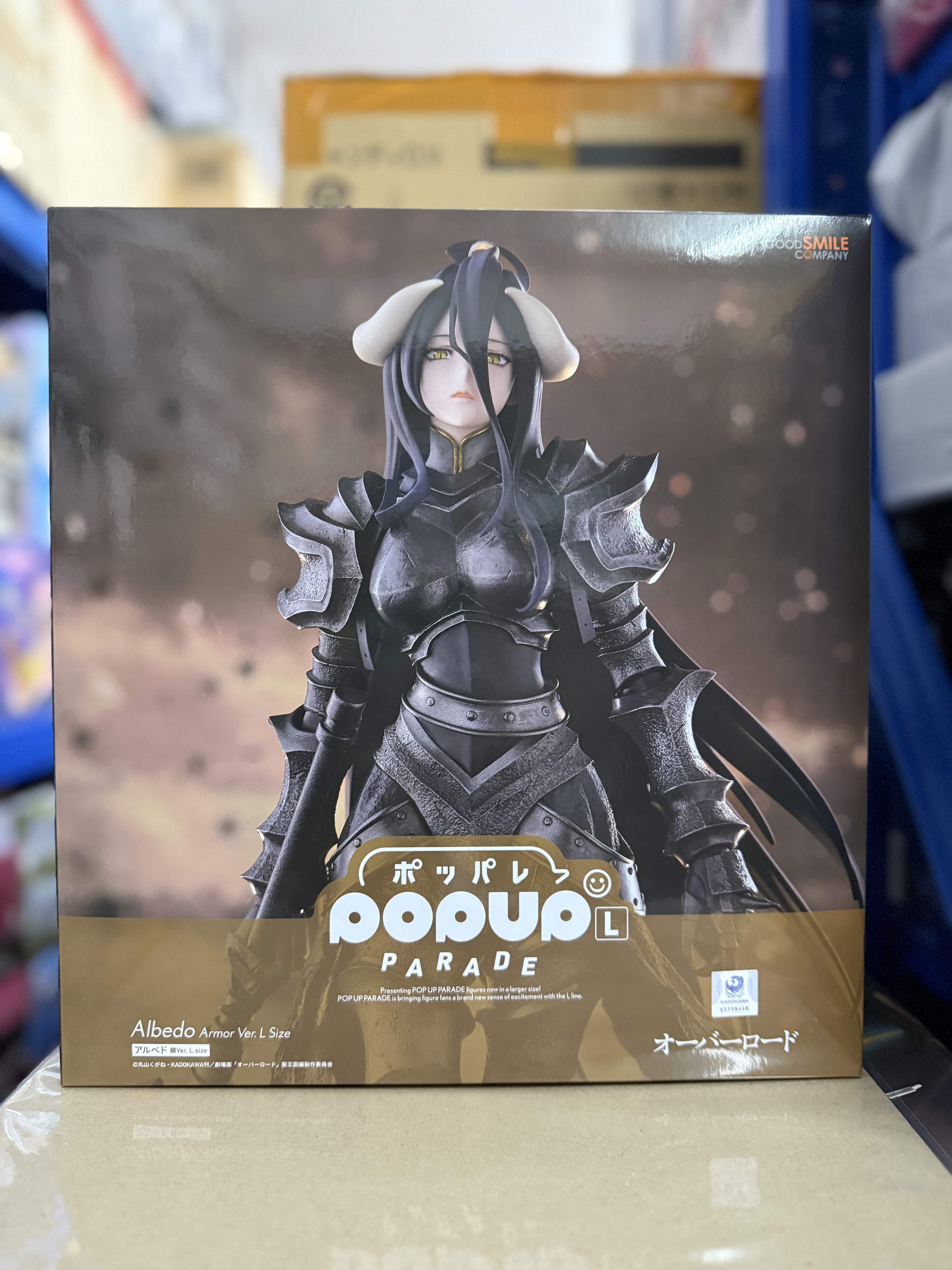 POP UP PARADE 雅兒貝德 鎧甲Ver. L size Overlord PVC figure 