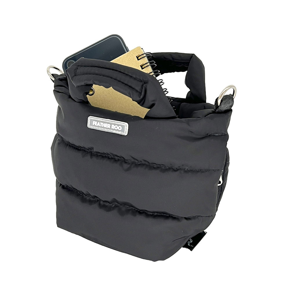 日本代購【 2026秋冬新商品 日本直送  ROOTOTE 羽絨 迷你手袋 Baby Feather Roo Tote Bag 】