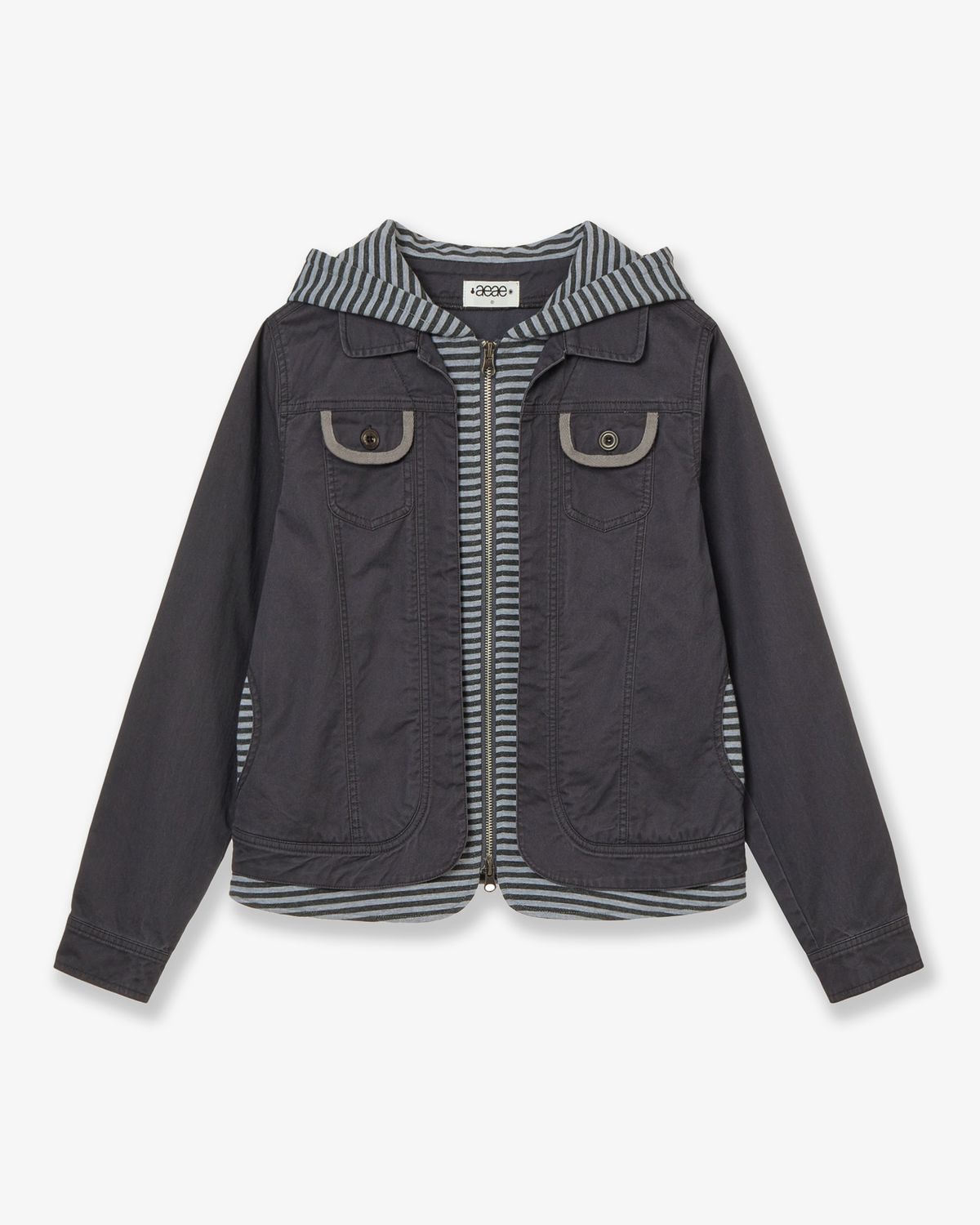 🇰🇷訂購｜aeae 26SS｜HOODIE LAYERED JACKET 