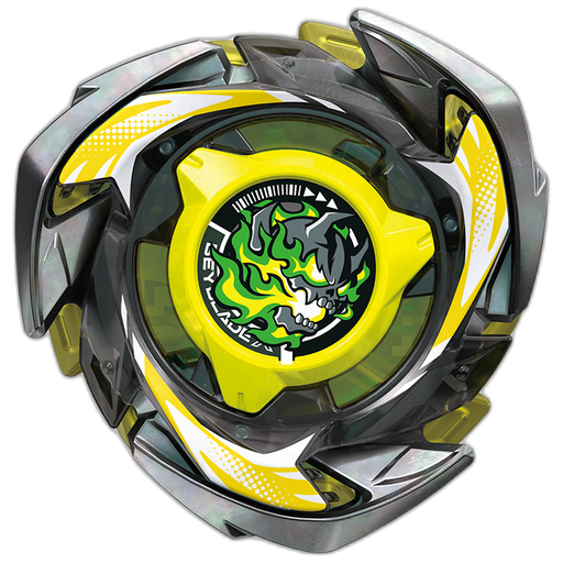 爆旋陀螺X Beyblade X UX-15-03 惡魔勇氣J - 只有戰刃 (包括主戰刃及副戰刃J)  (港版全新)