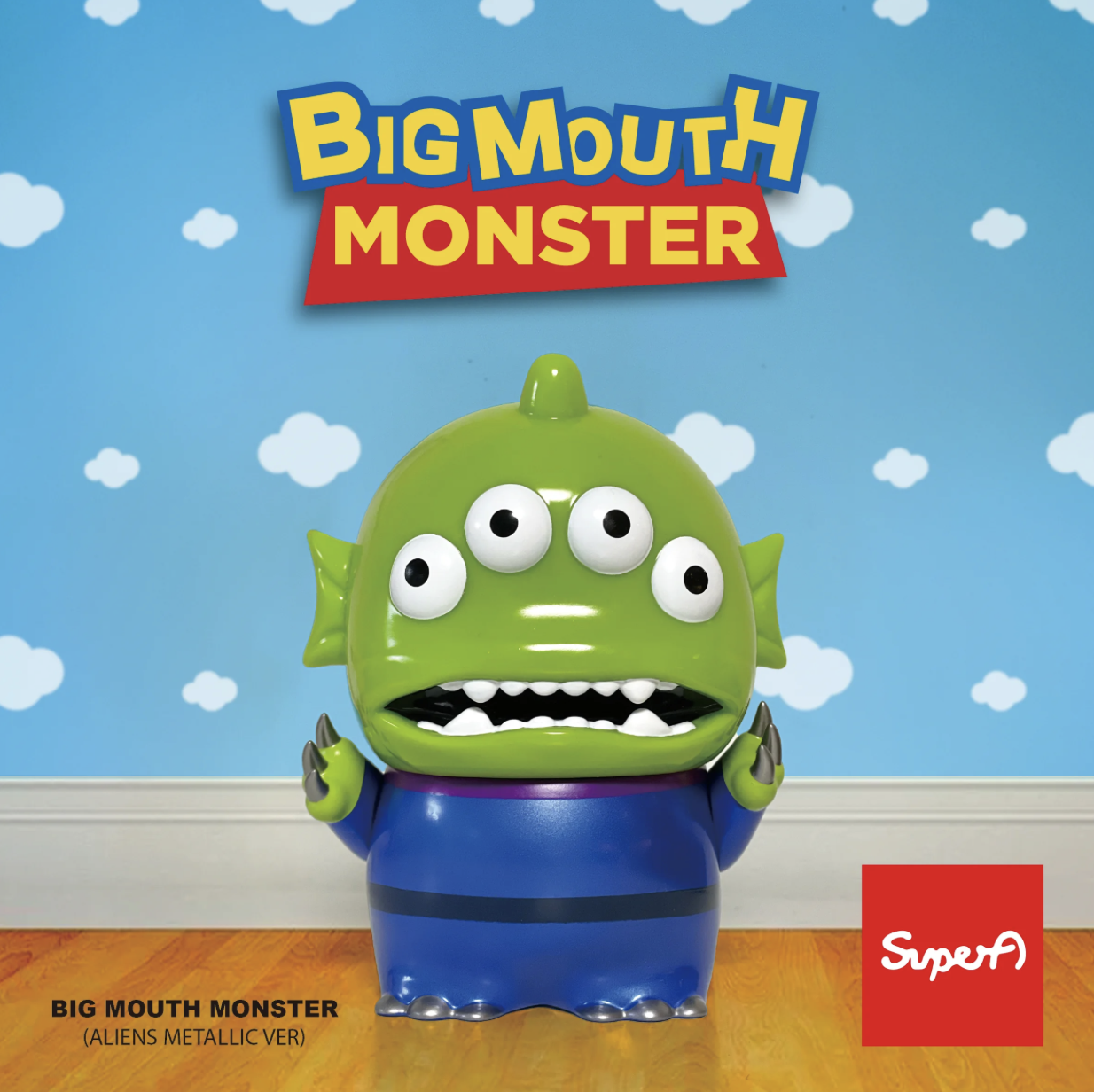 大口怪獸 Big Mouth Monster (金屬色外星人版本）
