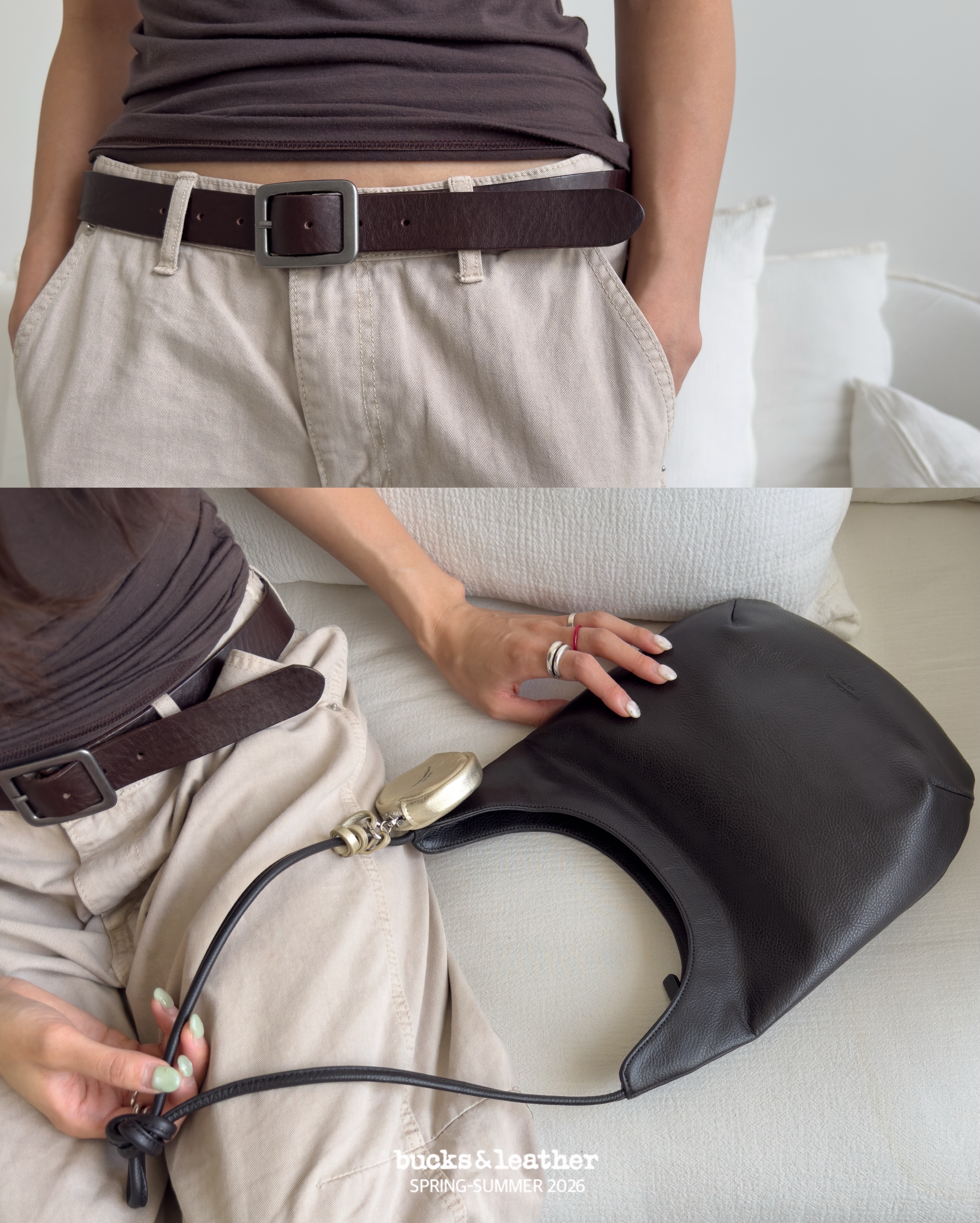 【26SS 】預訂_Mono Bag By Bucks & leather
