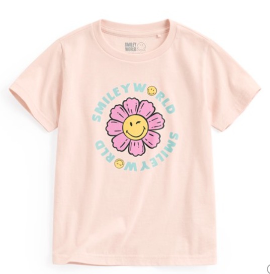 SmileyWorld®印花T恤-05-童