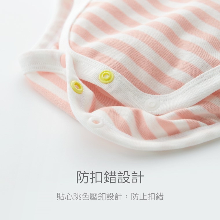 ☀️代購預訂 台灣直送☀️Miffy & Boris系列純棉人物印花條紋口袋短袖包屁衣