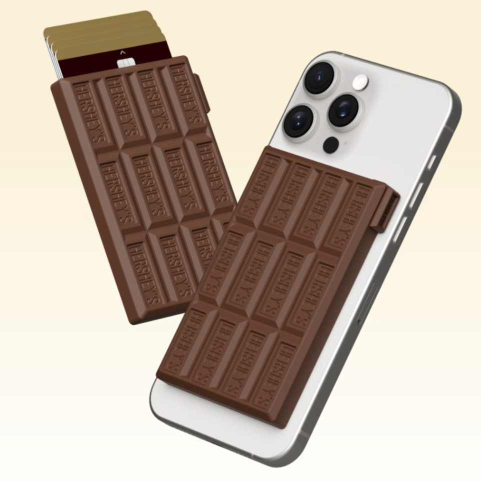 韓國 HERSHEY'S Kisses 朱古力磚 MagSafe 磁吸卡套支架 ｜ Magnetic Card Wallet