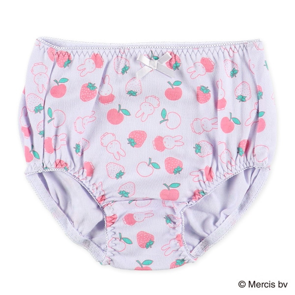 🇯🇵預訂 日本直送🇯🇵Miffy水果印花女童純棉內褲三件套裝