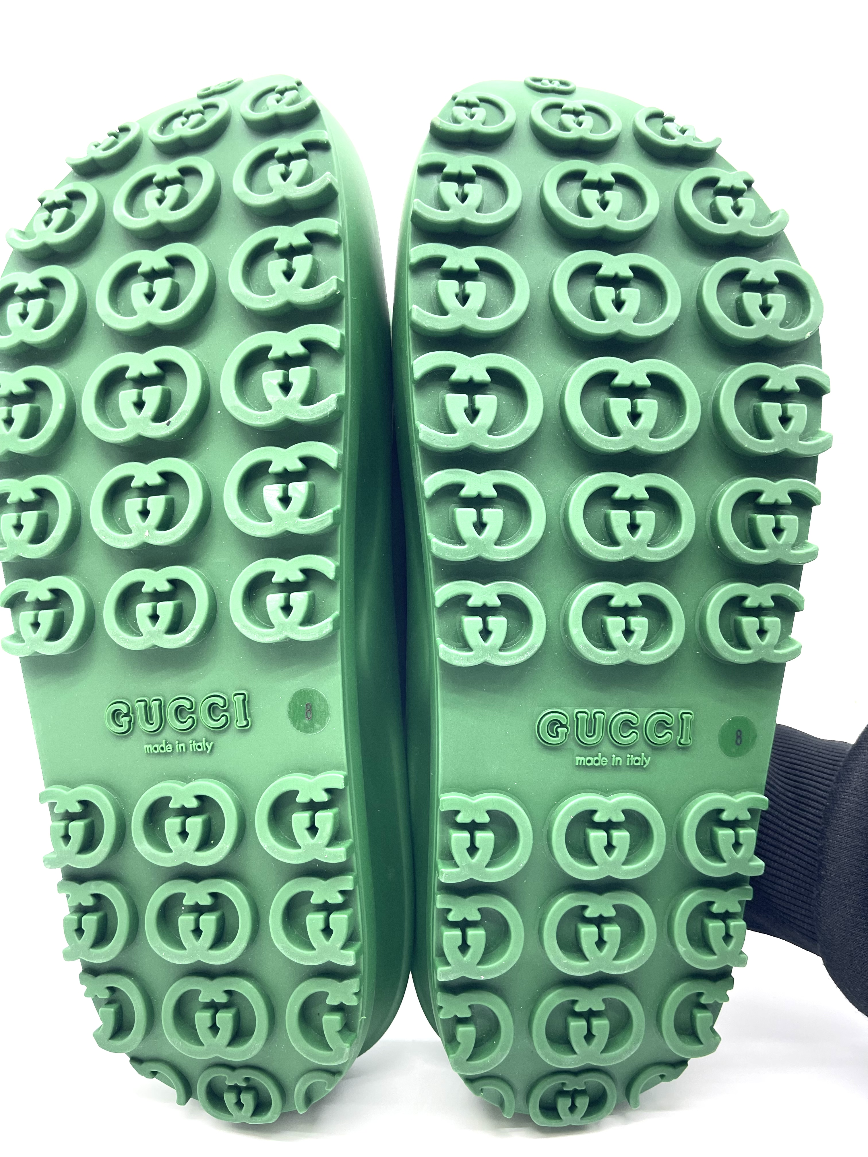 Pre-owned Gucci Miami Rubber Pool Slides / Product Code: 26032703