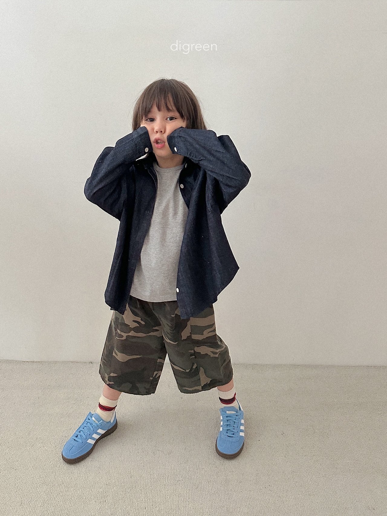 Digreen | camo bermuda 