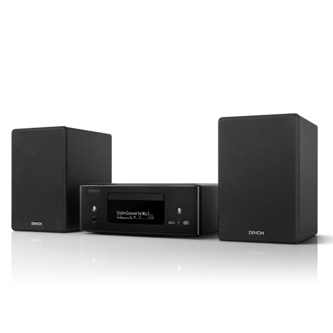 Denon CEOL N-12 Mini all-in-one Hi-Fi system with CD player, radio, Powered by HEOS™