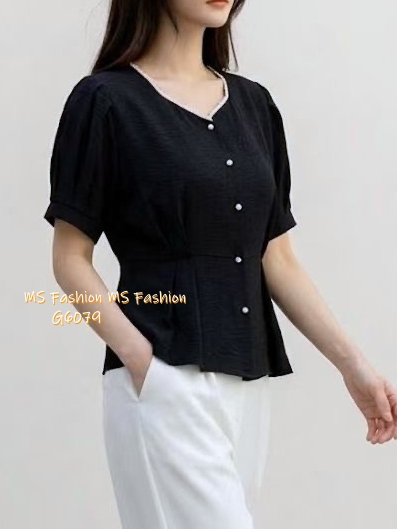 G6079 韓國🇰🇷靚靚修腰top