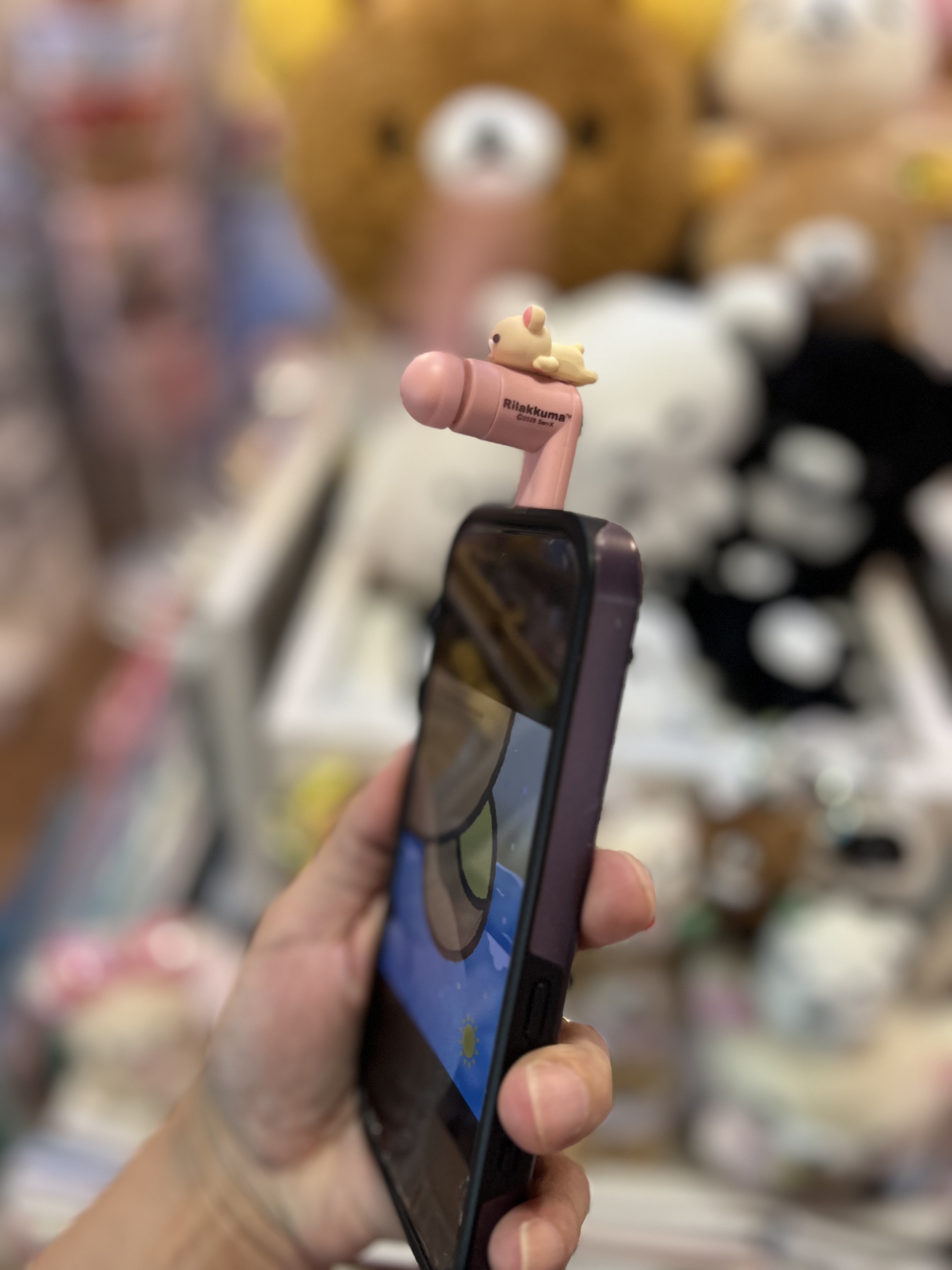 ⭕️留意此商品只能寄香港及澳門地區！《現貨》全新Rilakkuma 智能風扇 全2款。Type-C 插頭。即插即用 手機/外置充電器均可用（需 Type-C 插頭）
