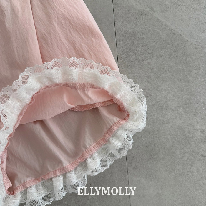 🇰🇷Ellymolly連身褲pink