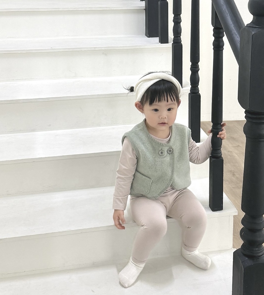 韓國保暖Cotton candy vest(Baby size)