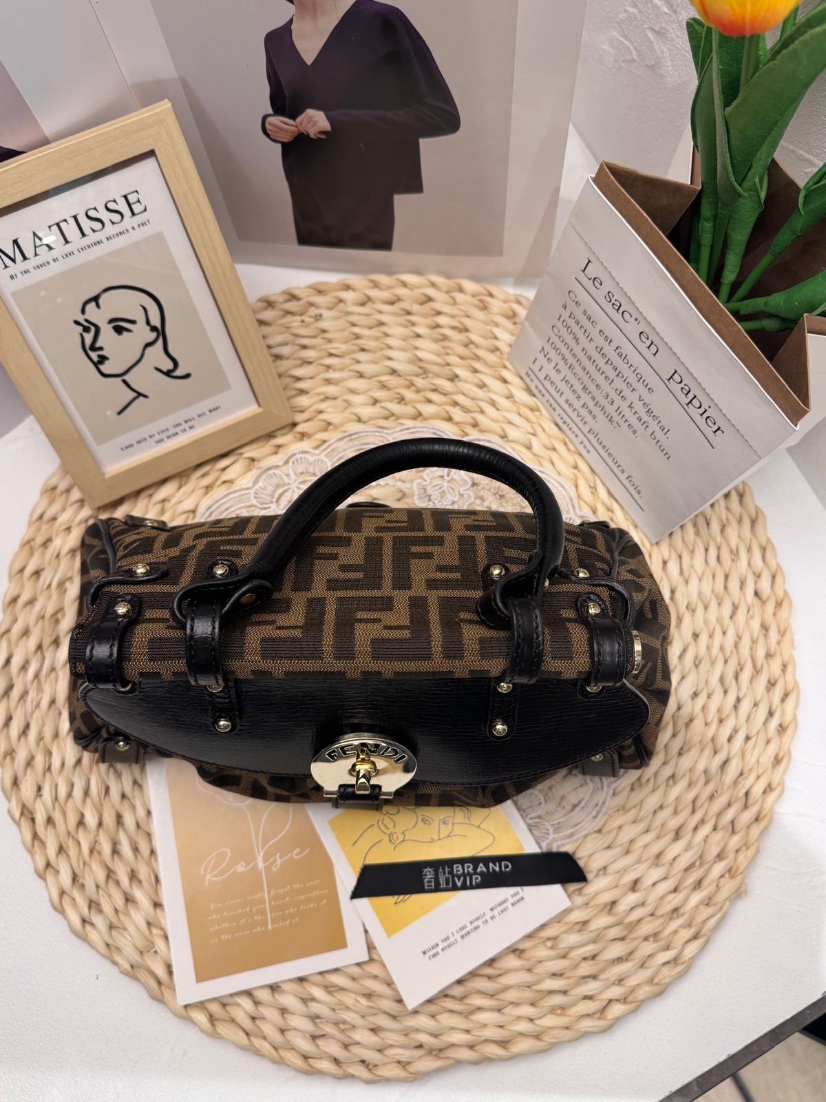 Fendi Zucca Print Canvas Magic Bag
