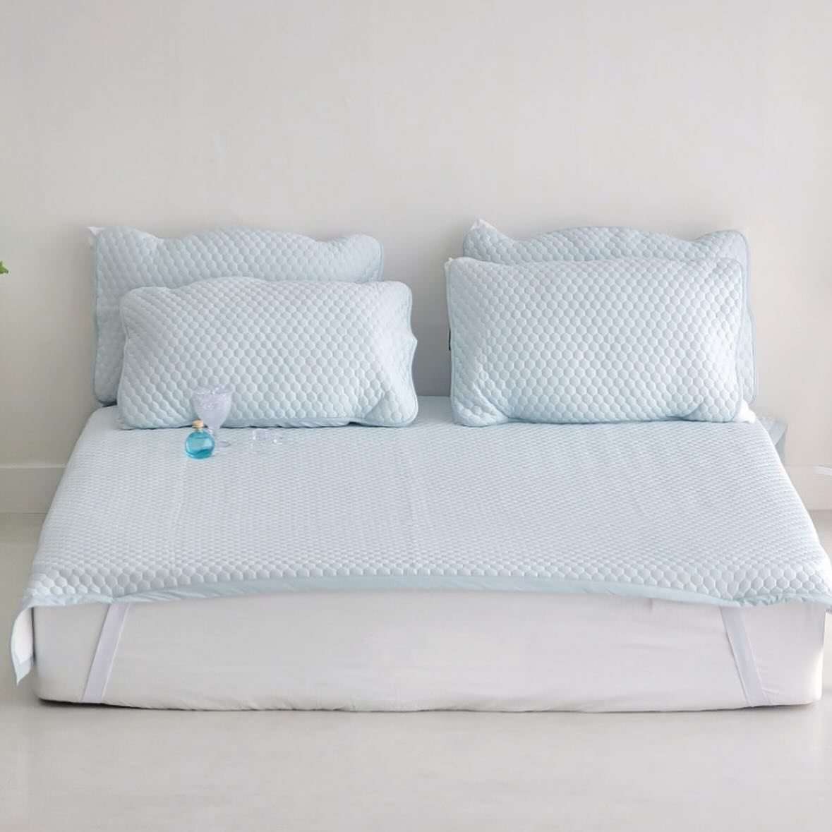 韓國製純色涼感床墊