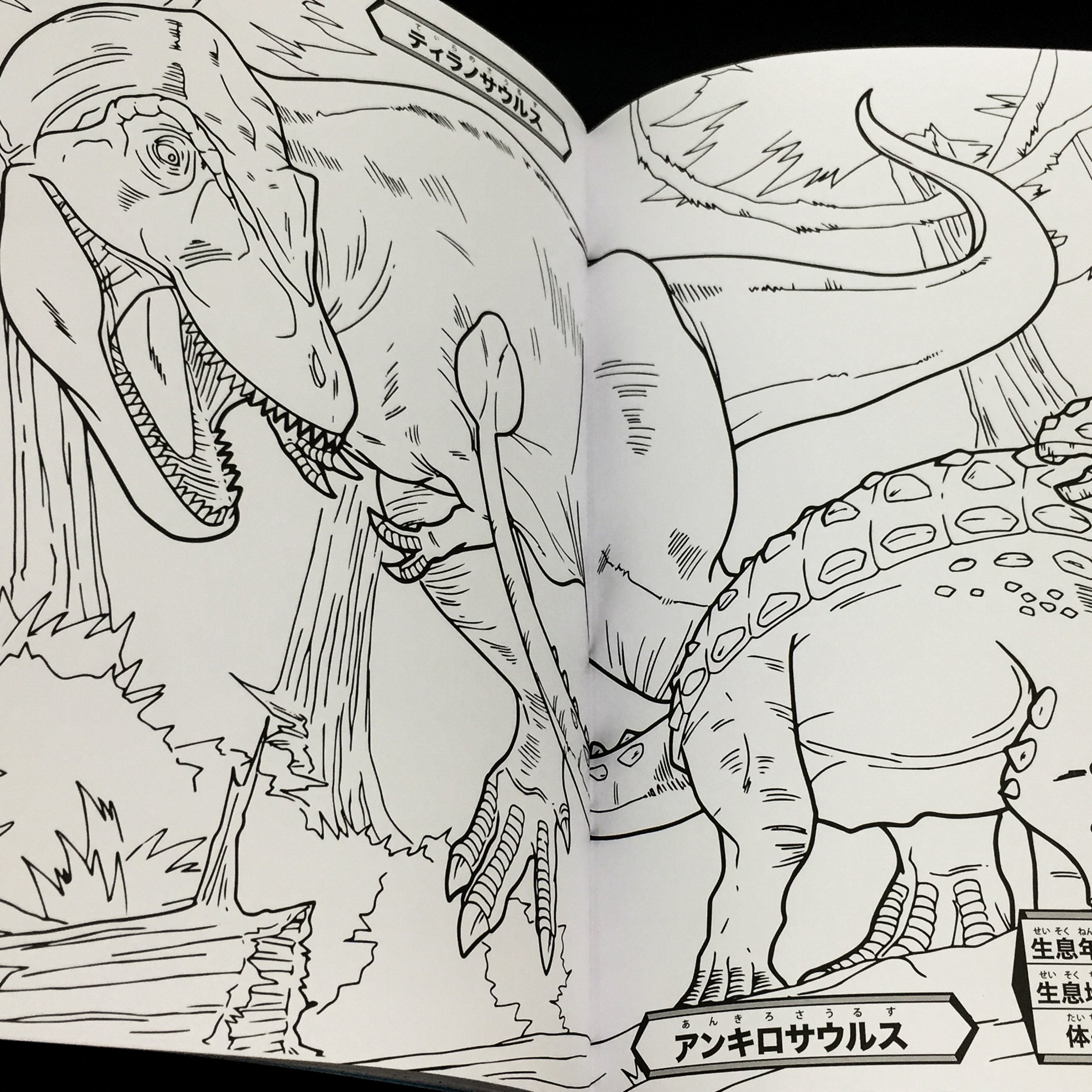 B5 填色簿 DINOSAUR (4629001B)