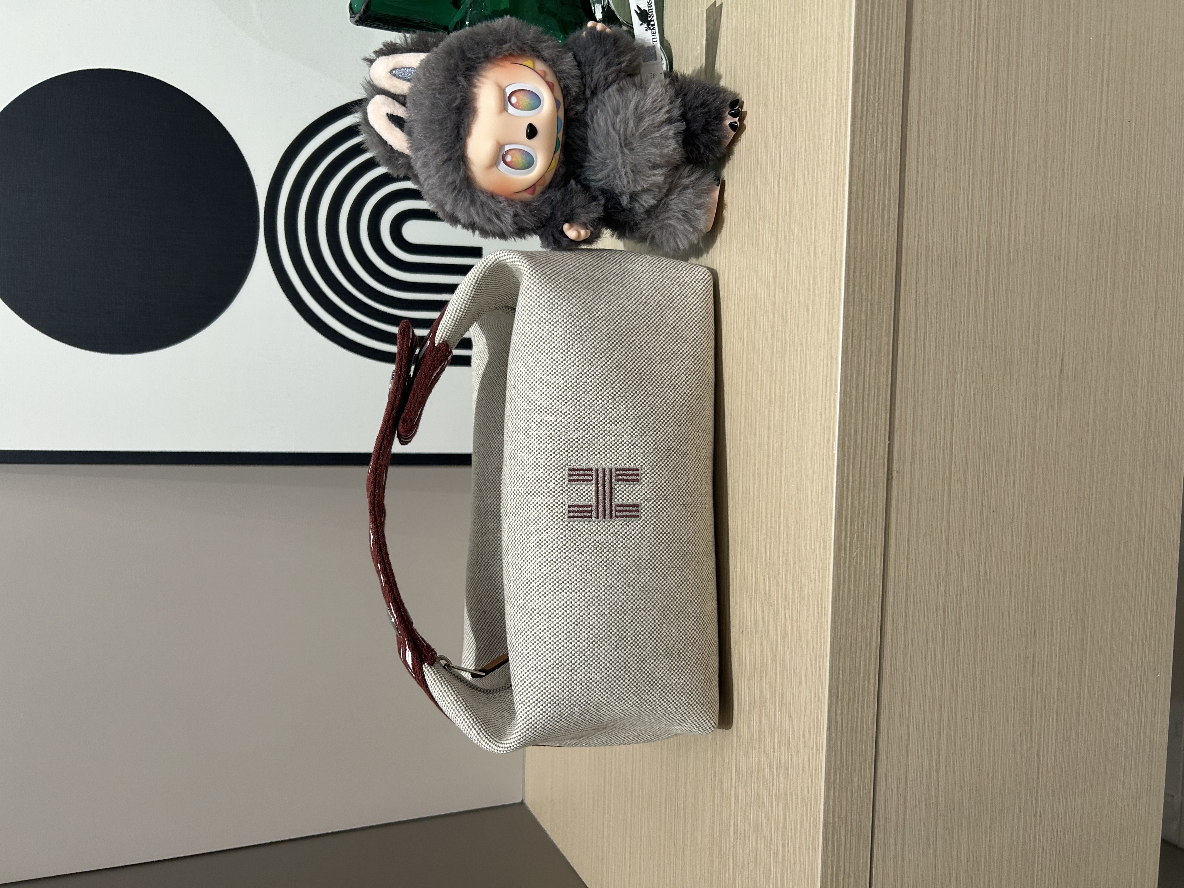 全新 Hermes Bride A Brac PM 飯盒包，新款織帶 100%Authentic,unused  