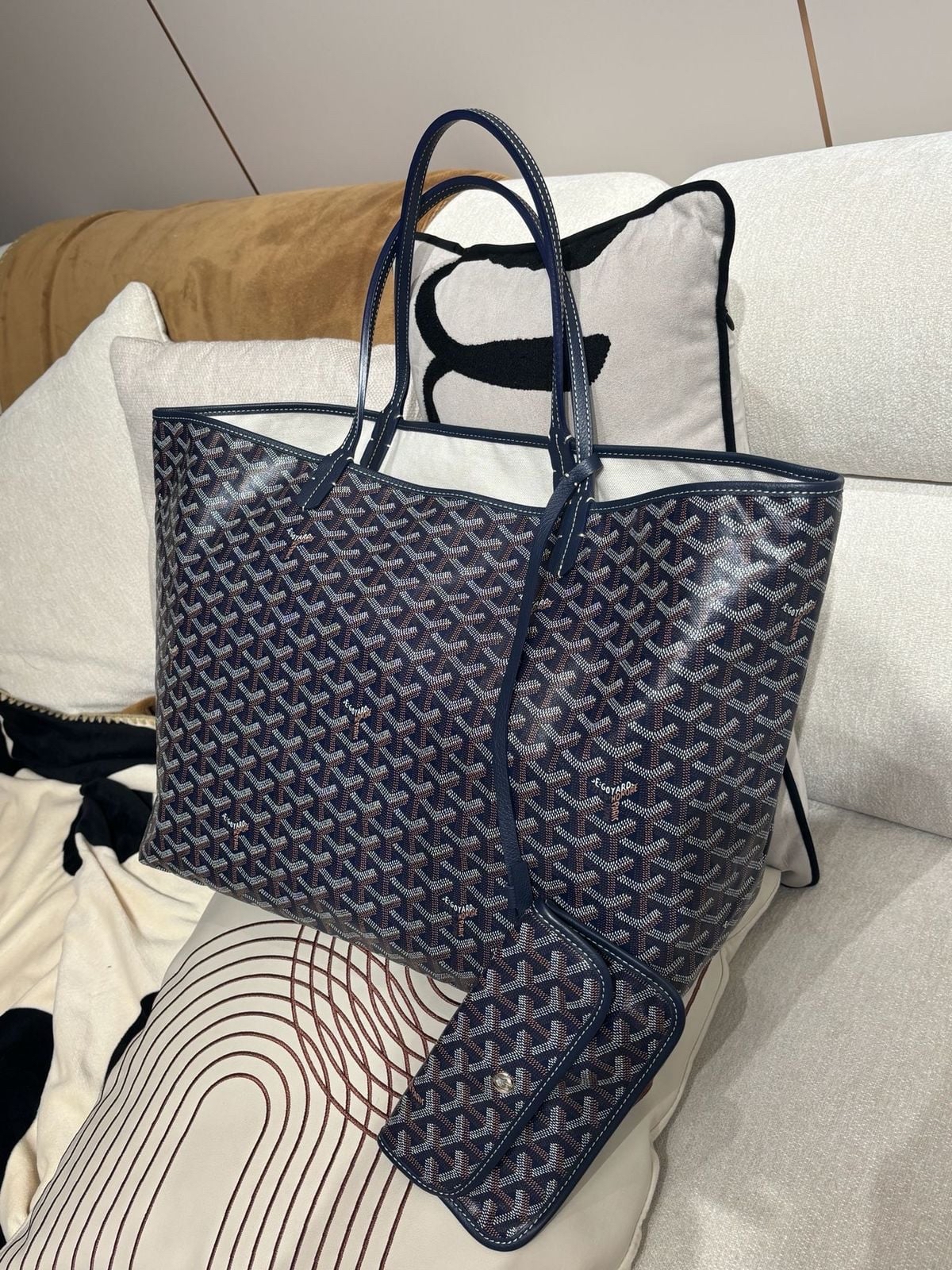 Goyard Saint Louis gm tote bag 100%Authentic, 98%new ✅pouch ✅dust bag 