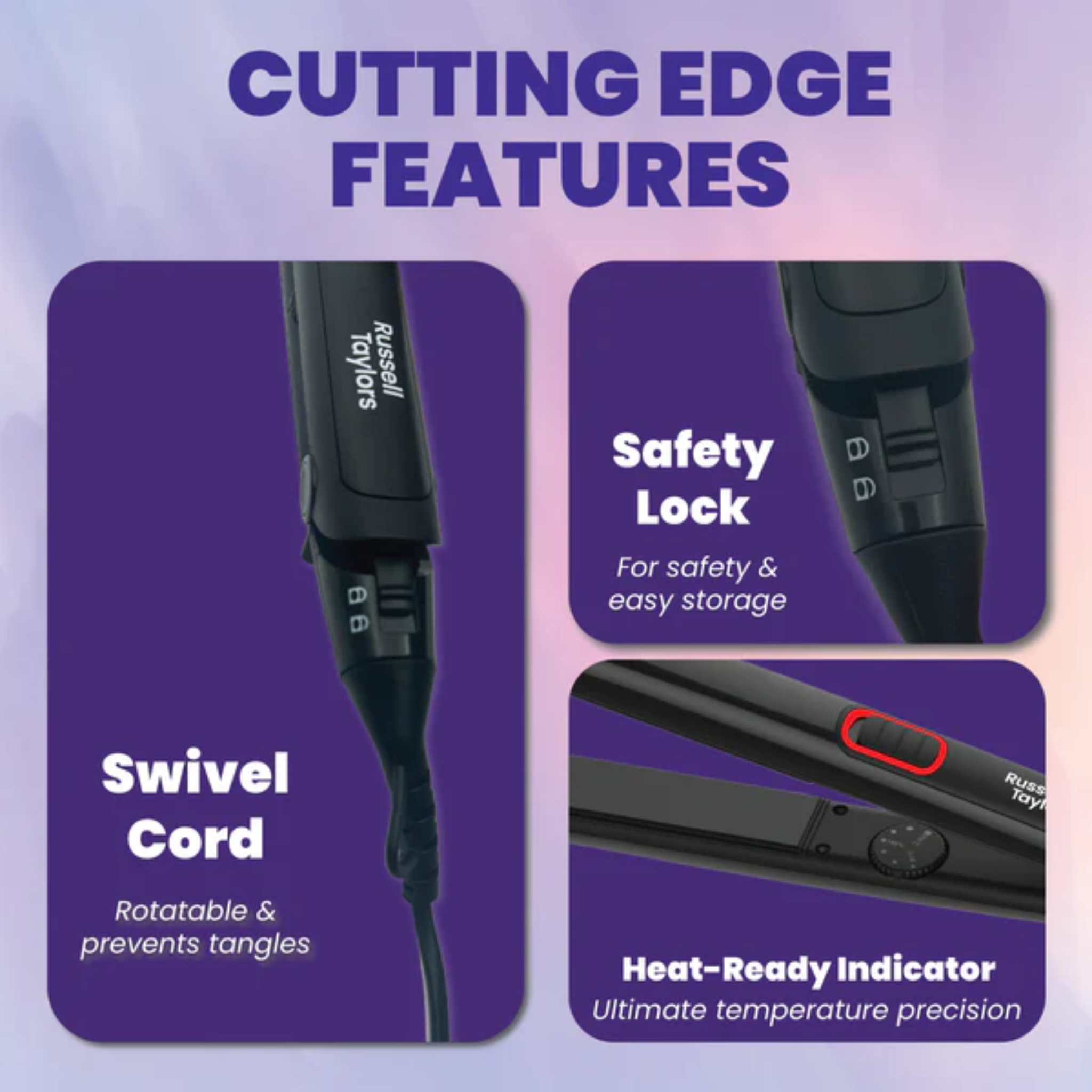 Russell Taylors Hair Straightener (HS1)