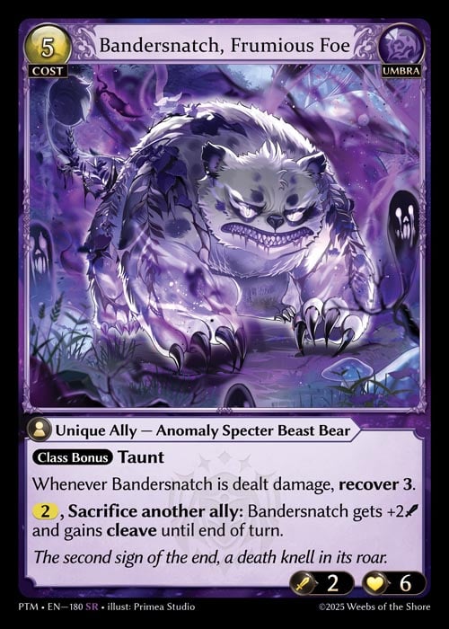Bandersnatch, Frumious Foe / PTM-180 (SR)