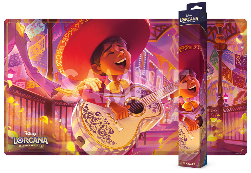 【預訂】Disney Lorcana - Set 14 Hyperia City Playmat Stitch and Angel/Miguel Rivera