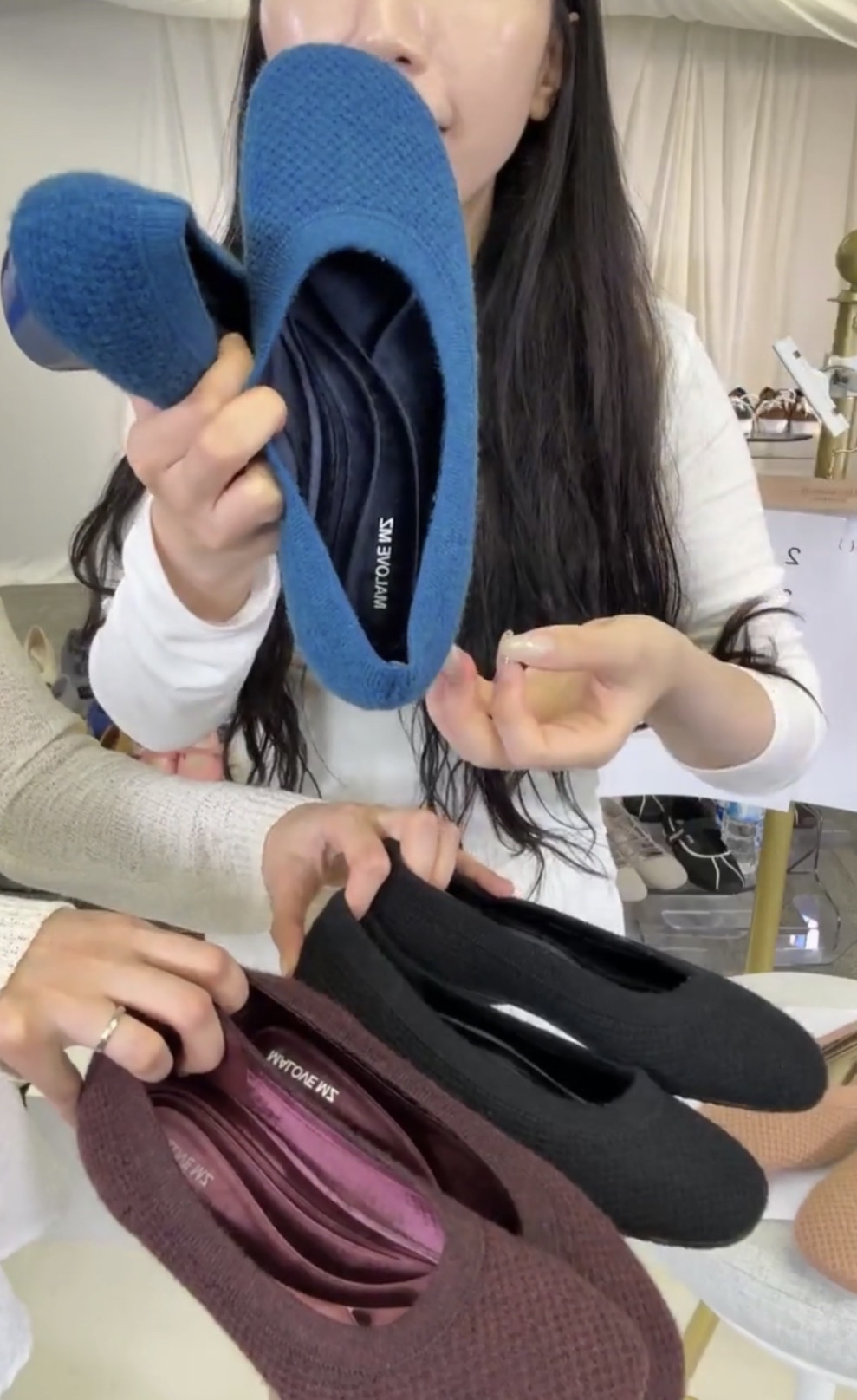 法奢3CM羊毛混紡芭蕾舞鞋#25P08