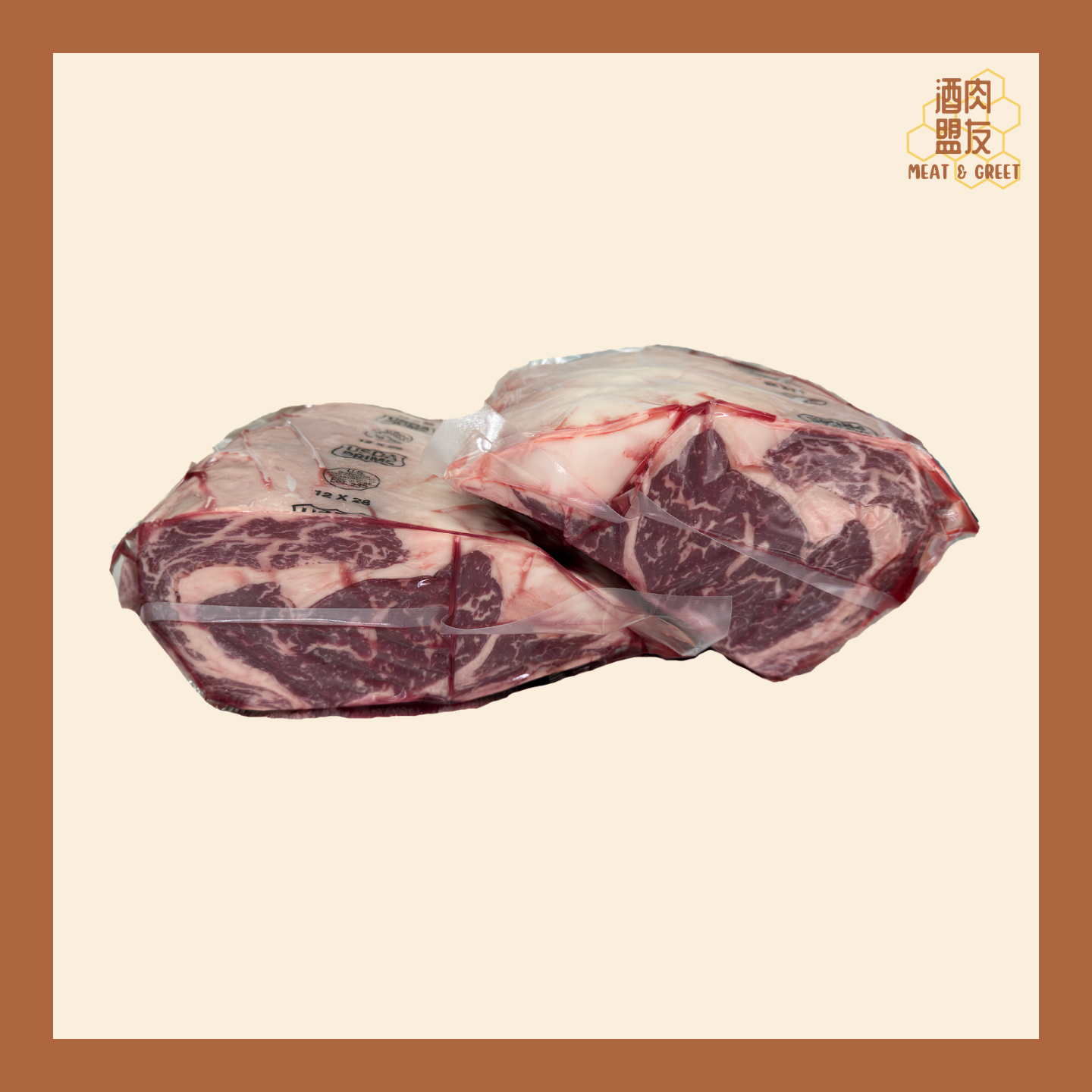 Double R冰鮮Prime原條肉眼 (價錢以每kg為單位計算)